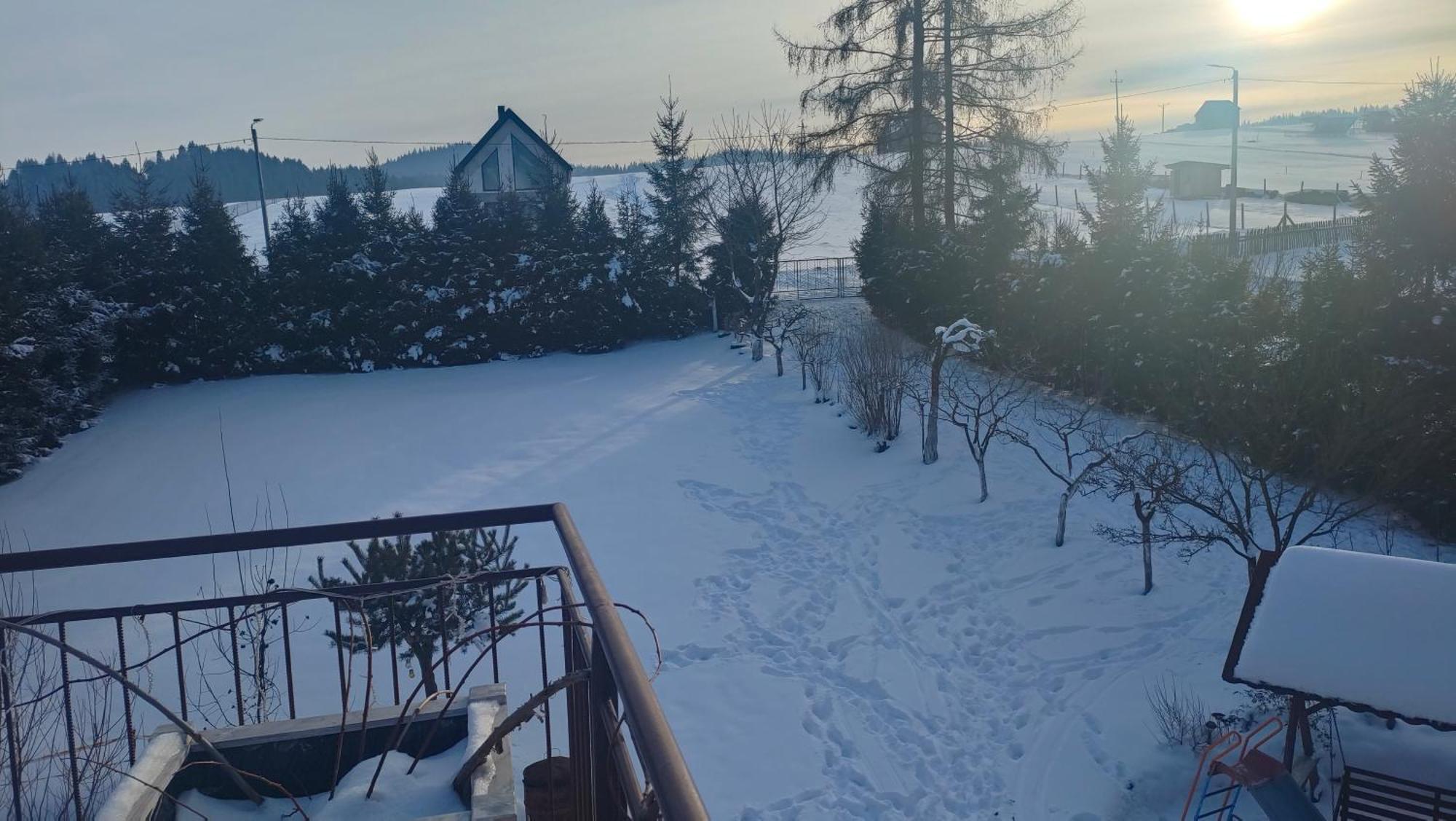 Pokoje Na Brzegu Lapsze Wyzne Esterno foto